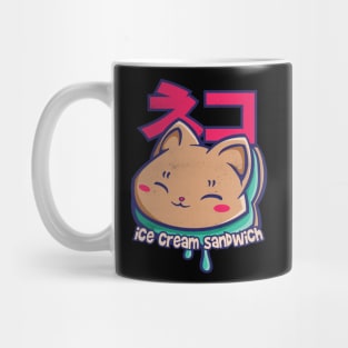 Cat Ice cream sandwich Mug